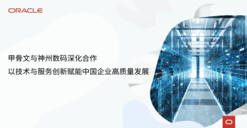 甲骨文與神州數碼深化戰略合作，以數字技術與服務創新共筑中國企業高質量發展新篇章